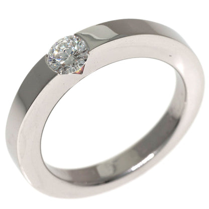 CARTIER Date with Diamond #46 Ring K18 White Gold Ladies [Used]