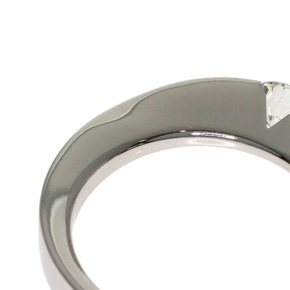 CARTIER Date with Diamond #46 Ring K18 White Gold Ladies [Used]