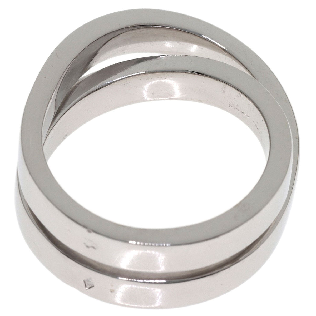 CARTIER Paris ring # 57 Ring K18 White Gold Ladies [Used]