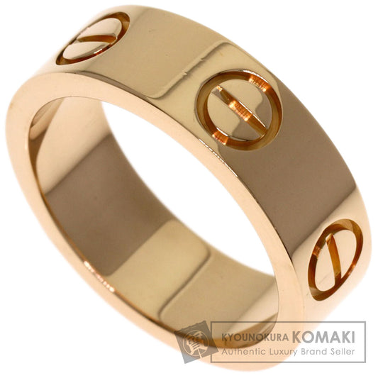 CARTIER love ring #47 Ring K18 Pink Gold Ladies [Used]