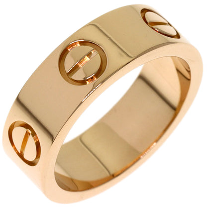 CARTIER love ring #47 Ring K18 Pink Gold Ladies [Used]