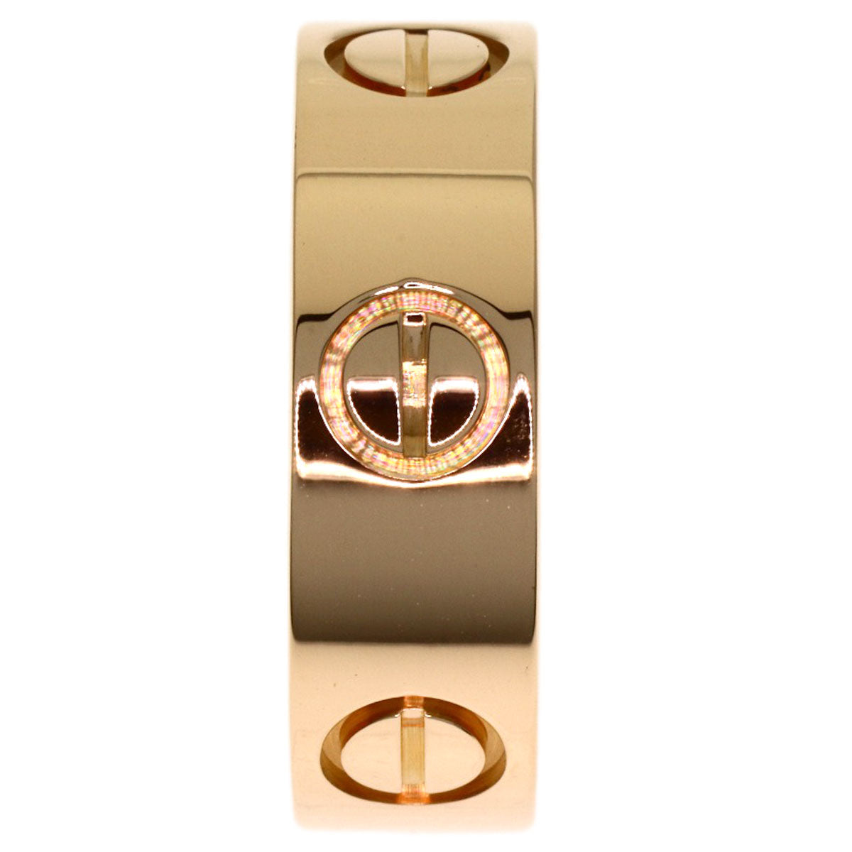 CARTIER love ring #47 Ring K18 Pink Gold Ladies [Used]