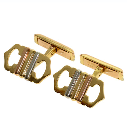 CARTIER Trinity cuffs K18 Yellow Gold K18 White Goldmens [Used]