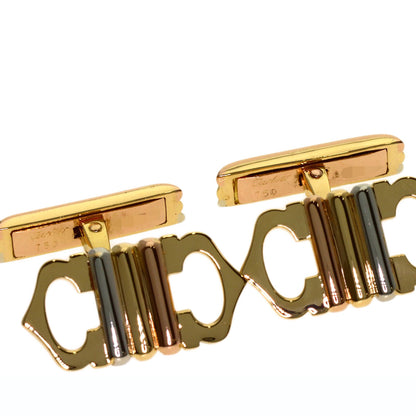 CARTIER Trinity cuffs K18 Yellow Gold K18 White Goldmens [Used]