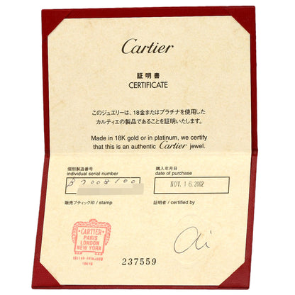 CARTIER C heart Necklace K18 White Gold Ladies [Used]