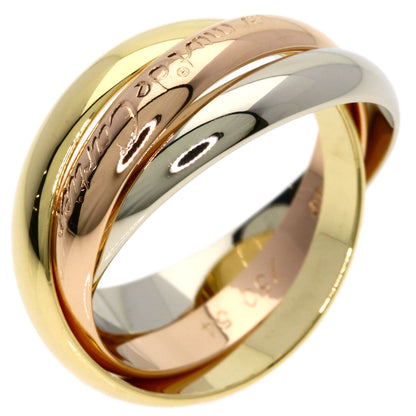 CARTIER Trinity #54 Ring K18 Yellow Gold 18K Pink GoldLadies [Used]