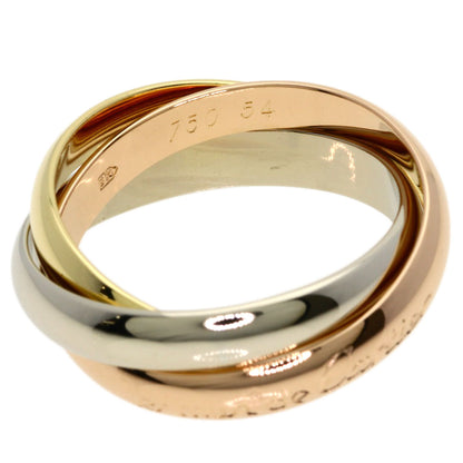CARTIER Trinity #54 Ring K18 Yellow Gold 18K Pink GoldLadies [Used]