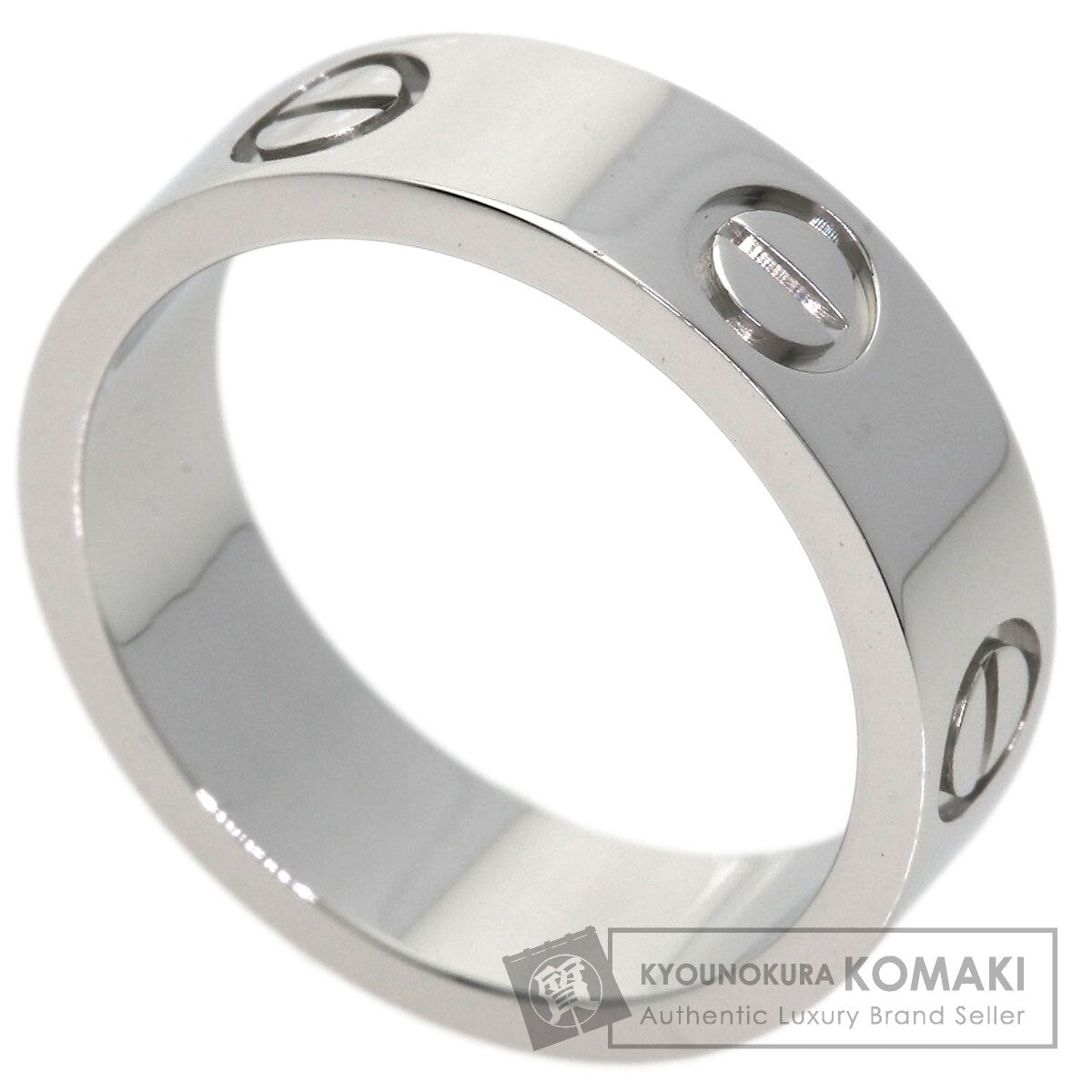 CARTIER love ring #51 Ring Platinum PT950 Ladies [Used]