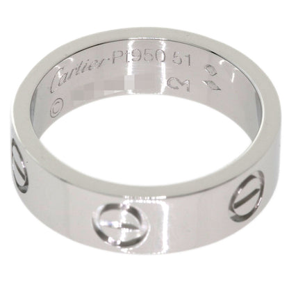 CARTIER love ring #51 Ring Platinum PT950 Ladies [Used]