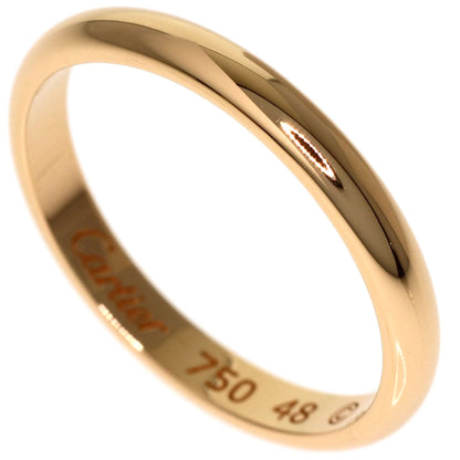 CARTIER Wedding #48 Ring K18 Pink Gold Ladies [Used]