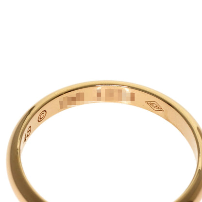 CARTIER Wedding #48 Ring K18 Pink Gold Ladies [Used]