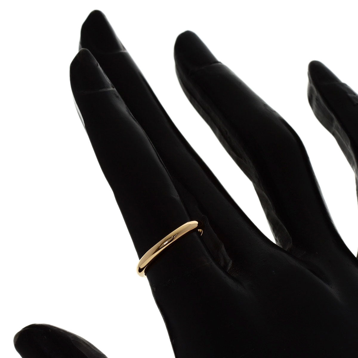 CARTIER Wedding #48 Ring K18 Pink Gold Ladies [Used]