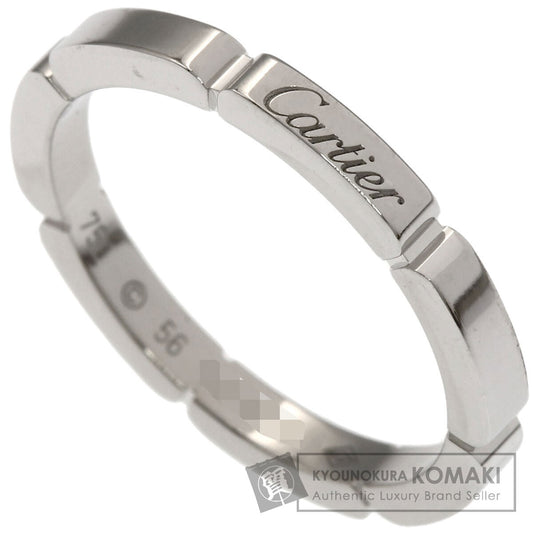 CARTIER Mayon PANTHERE # 56 Ring K18 White Gold Ladies [Used]