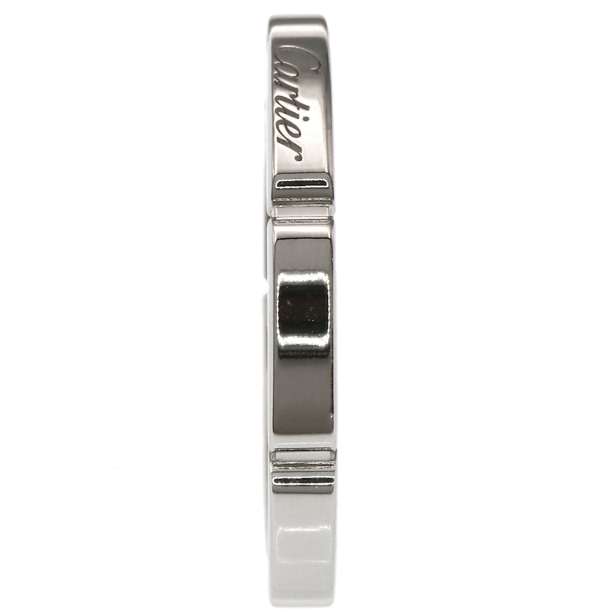 CARTIER Mayon PANTHERE # 56 Ring K18 White Gold Ladies [Used]