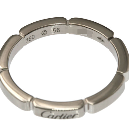 CARTIER Mayon PANTHERE # 56 Ring K18 White Gold Ladies [Used]