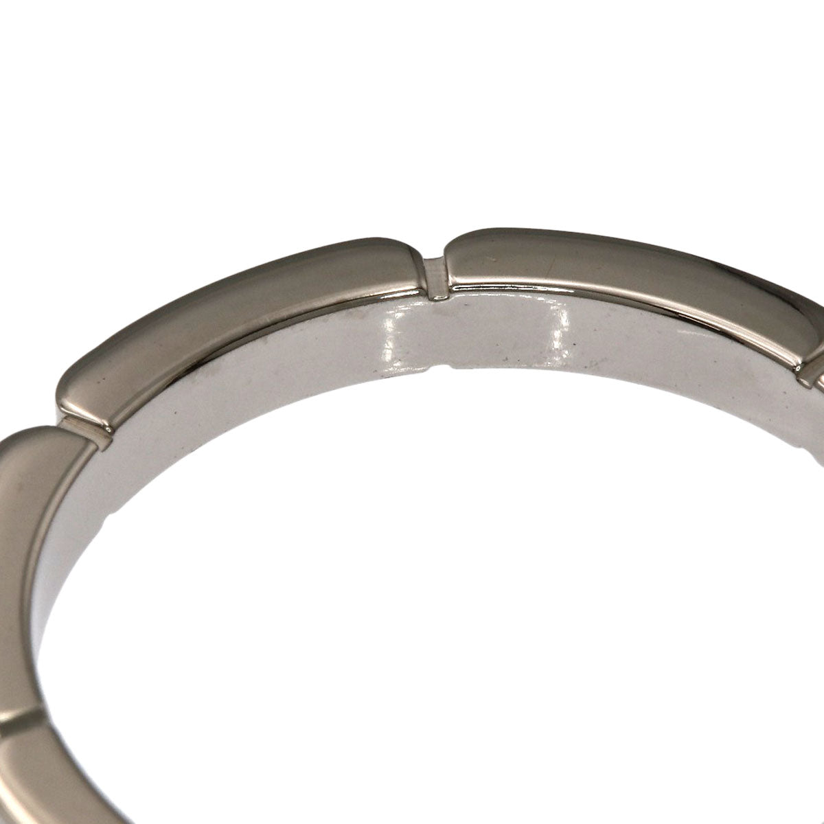 CARTIER Mayon PANTHERE # 56 Ring K18 White Gold Ladies [Used]