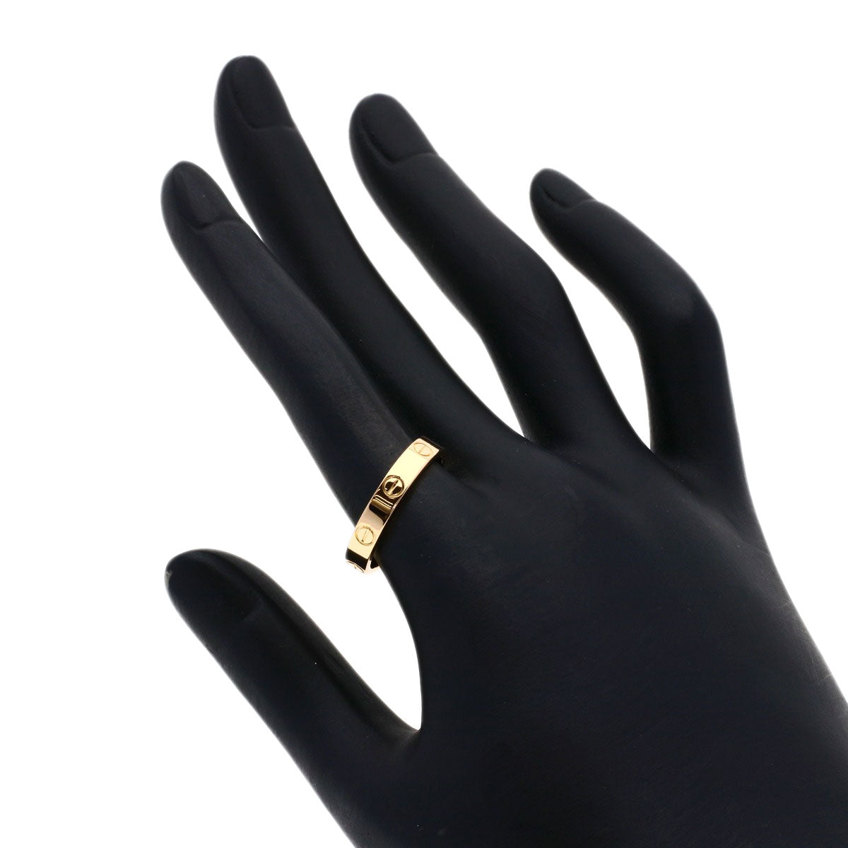 CARTIER love ring #55 Ring K18 Pink Gold Ladies [Used]