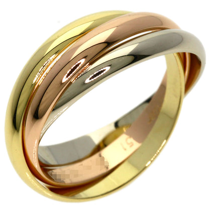 CARTIER Trinity SM #51 Ring K18 Yellow Gold K18 White GoldLadies [Used]