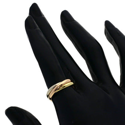CARTIER Trinity SM #51 Ring K18 Yellow Gold K18 White GoldLadies [Used]