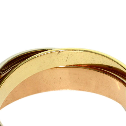 CARTIER Trinity #50 Ring K18 Yellow Gold K18 White GoldLadies [Used]