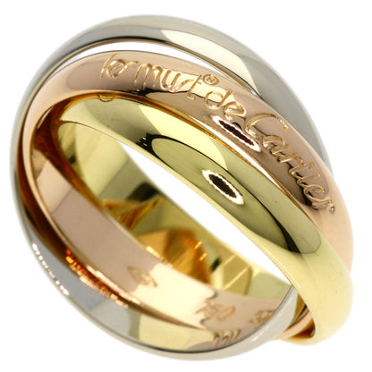 CARTIER Trinity #53 Ring K18 Yellow Gold 18K Pink GoldLadies [Used]