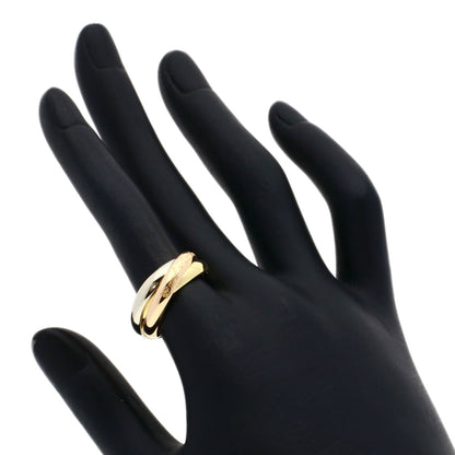 CARTIER Trinity #53 Ring K18 Yellow Gold 18K Pink GoldLadies [Used]