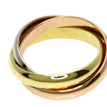 CARTIER Trinity #53 Ring K18 Yellow Gold 18K Pink GoldLadies [Used]