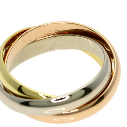 CARTIER Trinity #53 Ring K18 Yellow Gold 18K Pink GoldLadies [Used]