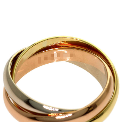 CARTIER Trinity #54 Ring K18 Yellow Gold K18 White GoldLadies [Used]