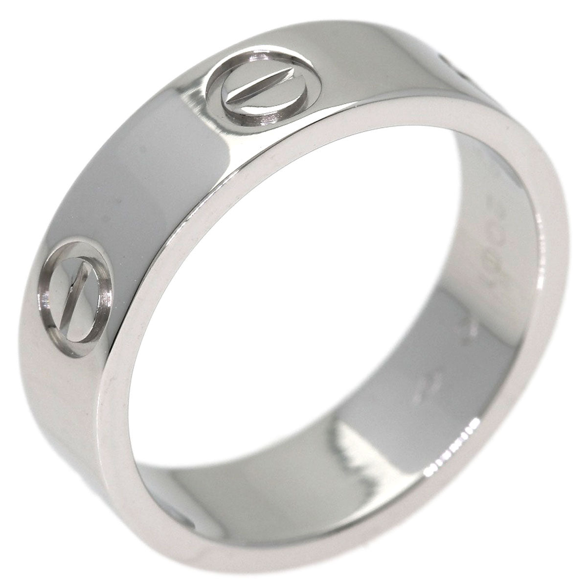 CARTIER love ring #53 Ring Platinum PT950 Ladies [Used]