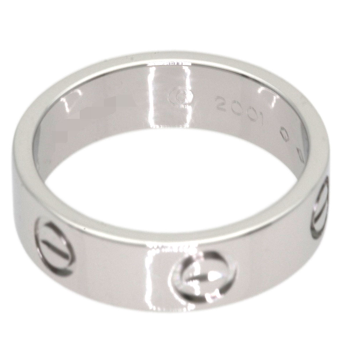 CARTIER love ring #53 Ring Platinum PT950 Ladies [Used]