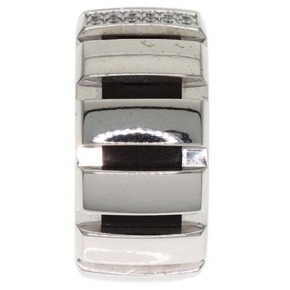 Chaumet Class One MM Diamond #52 Ring K18 White Gold Ladies [Used]