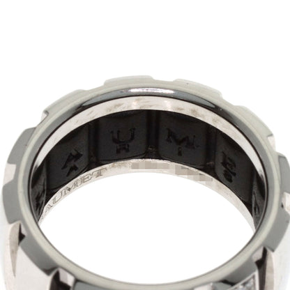 Chaumet Class One MM Diamond #52 Ring K18 White Gold Ladies [Used]