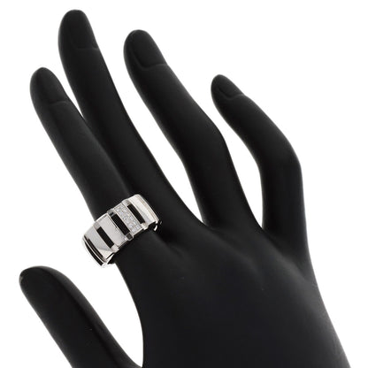 Chaumet Class One MM Diamond #52 Ring K18 White Gold Ladies [Used]