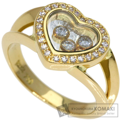 Chopard Happy diamond Ring K18 Yellow Gold Ladies [Used]