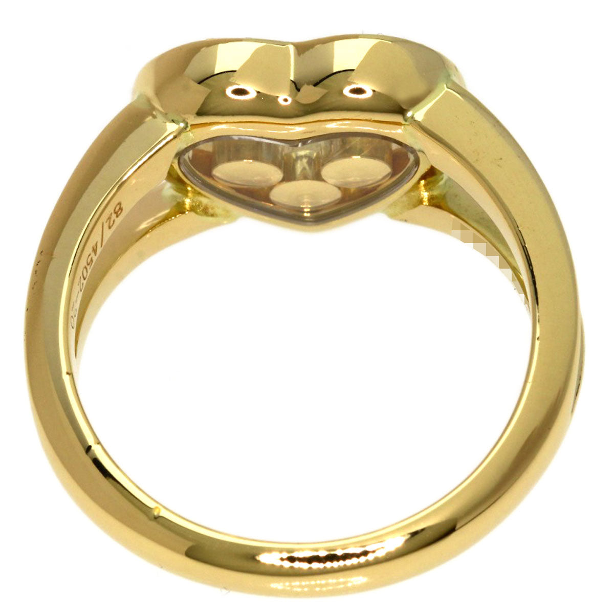 Chopard Happy diamond Ring K18 Yellow Gold Ladies [Used]
