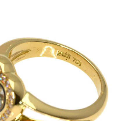 Chopard Happy diamond Ring K18 Yellow Gold Ladies [Used]
