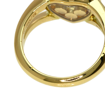 Chopard Happy diamond Ring K18 Yellow Gold Ladies [Used]