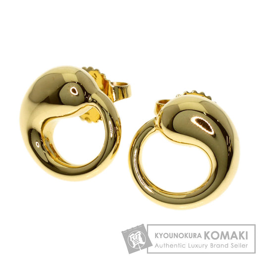 TIFFANY&Co. Eternal circle earring K18 Yellow Gold Ladies [Used]