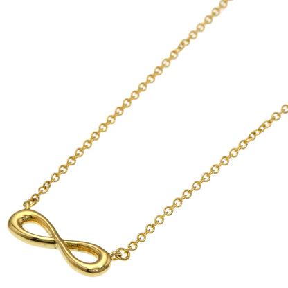 TIFFANY&Co. Infinity Necklace K18 Yellow Gold Ladies [Used]