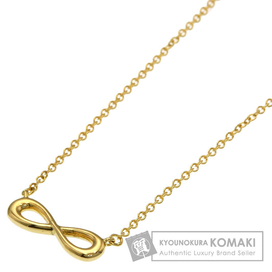TIFFANY&Co. Infinity Necklace K18 Yellow Gold Ladies [Used]