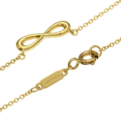 TIFFANY&Co. Infinity Necklace K18 Yellow Gold Ladies [Used]