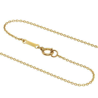 TIFFANY&Co. Infinity cross Necklace K18 Yellow Gold Ladies [Used]