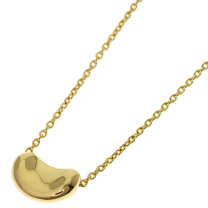 TIFFANY&Co. Bean Necklace K18 Yellow Gold Ladies [Used]