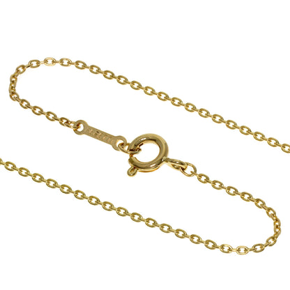 TIFFANY&Co. Bean Necklace K18 Yellow Gold Ladies [Used]
