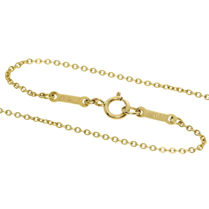 TIFFANY&Co. Bird cross Necklace K18 Yellow Gold Ladies [Used]