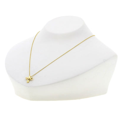 TIFFANY&Co. Bird cross Necklace K18 Yellow Gold Ladies [Used]