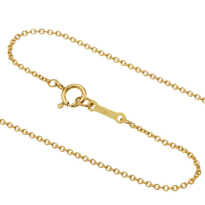 TIFFANY&Co. Full heart Necklace K18 Yellow Gold Ladies [Used]