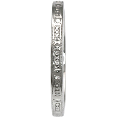 TIFFANY&Co. Legacy Ring Platinum PT950 Ladies [Used]