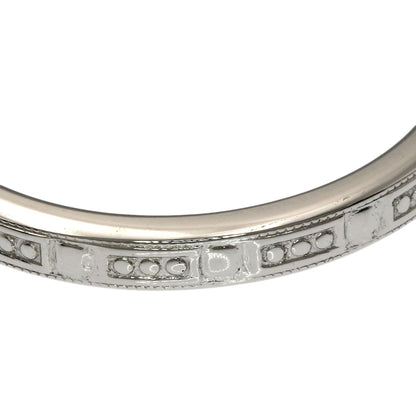 TIFFANY&Co. Legacy Ring Platinum PT950 Ladies [Used]